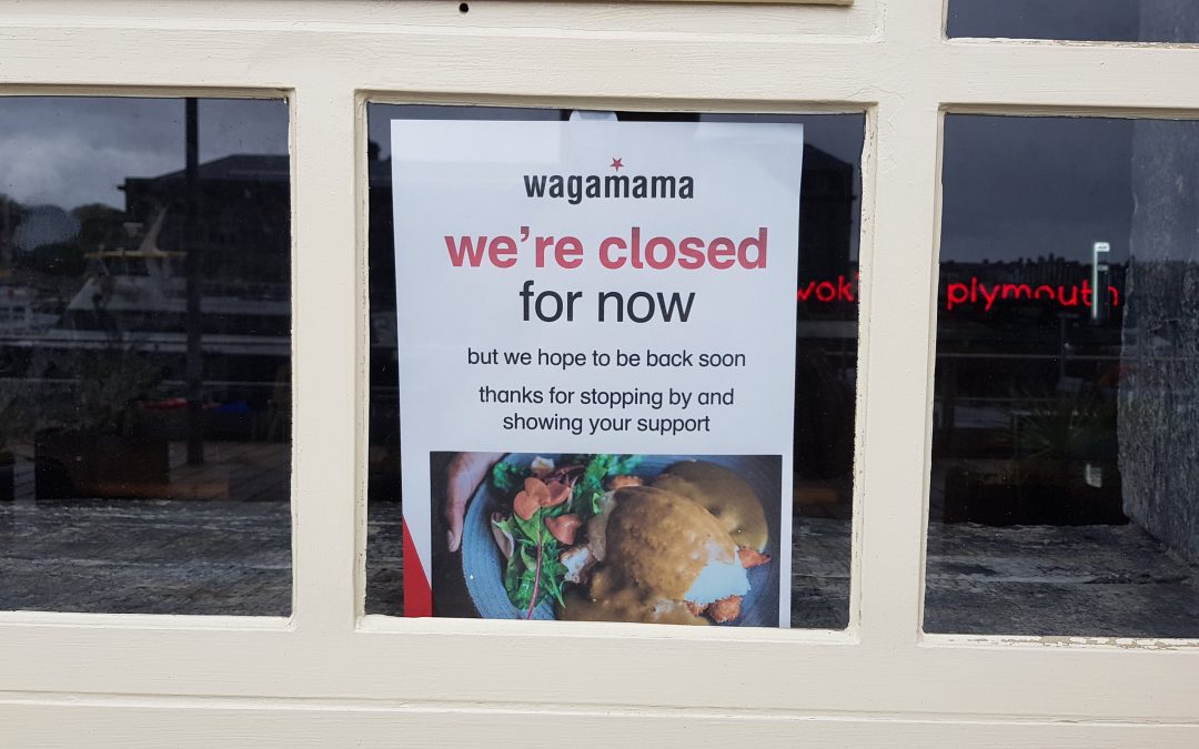 Covid-19: Wagamama Closed