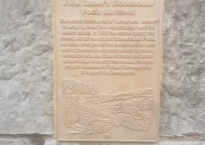 Stonehouse Heritage Trail 17, JWM Turner’s Stonehouse Pools Sketches